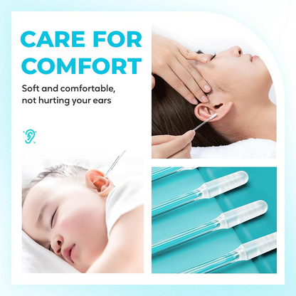 Sticky Ear Cleaning Sticks | Instantly Lifts Wax Out Without Pushing 1 Box/24 PCS