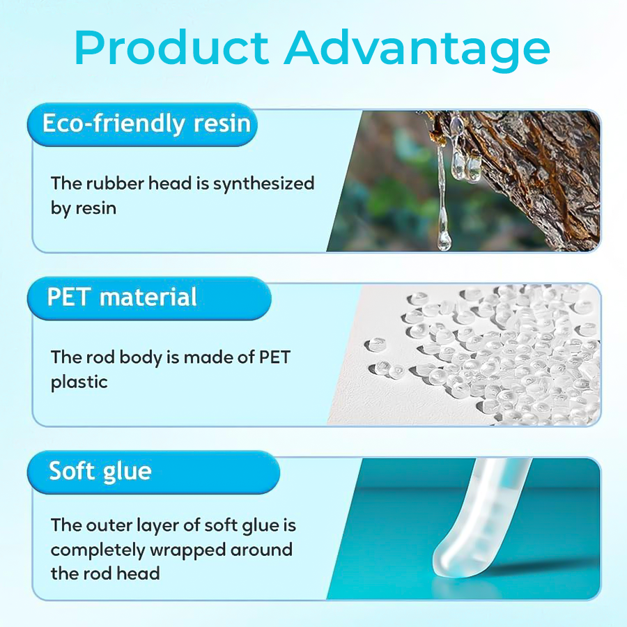 Sticky Ear Cleaning Sticks | Instantly Lifts Wax Out Without Pushing 1 Box/24 PCS