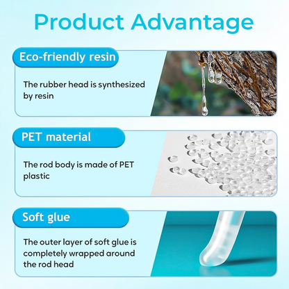 Sticky Ear Cleaning Sticks | Instantly Lifts Wax Out Without Pushing 1 Box/24 PCS