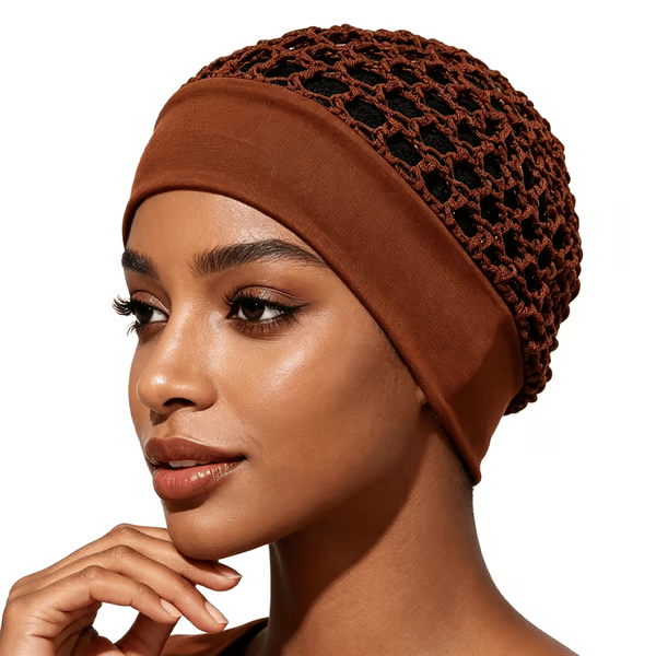 🌙 3-Piece Stretchy Wide-Edge Sleeping Cap Set