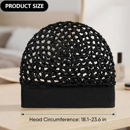 🌙 3-Piece Stretchy Wide-Edge Sleeping Cap Set