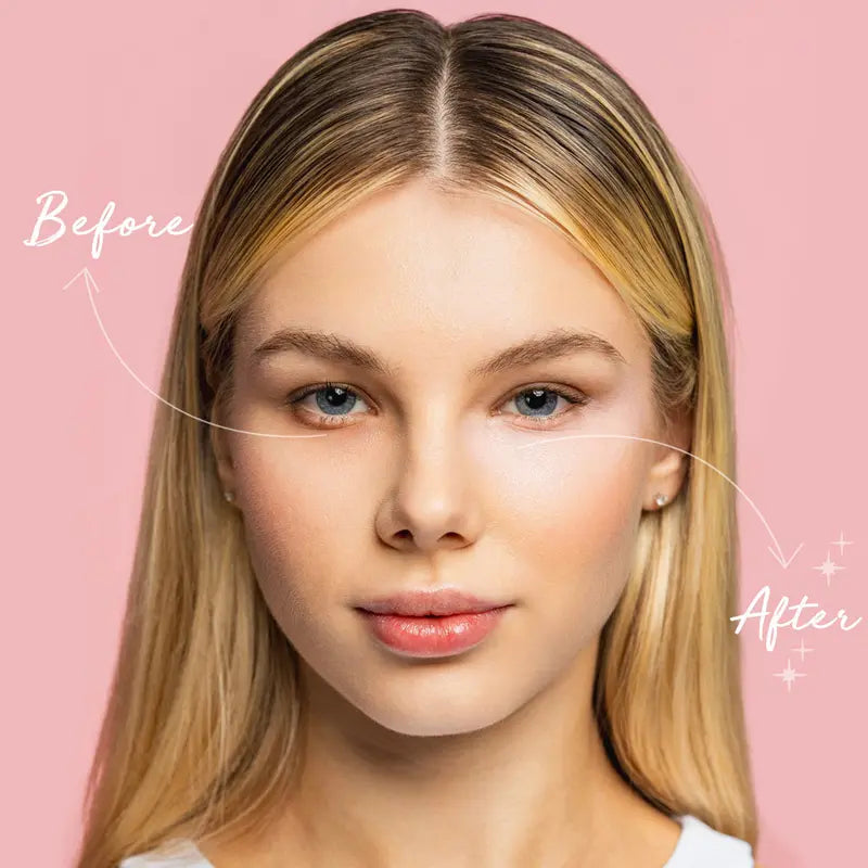 🔥Final 3 hours 70% off✨Caffeine-Peptide Under-Eye Brightener + FREE Brush