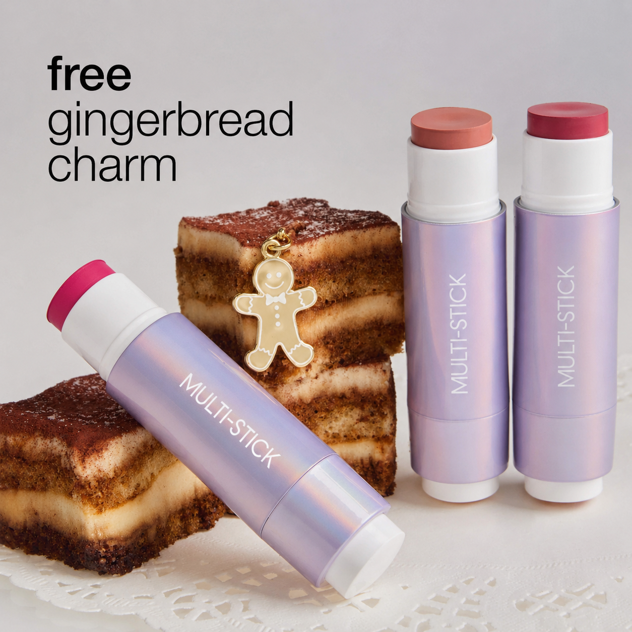 Double-Ended Blush & Bronzer Stick + Free Brush