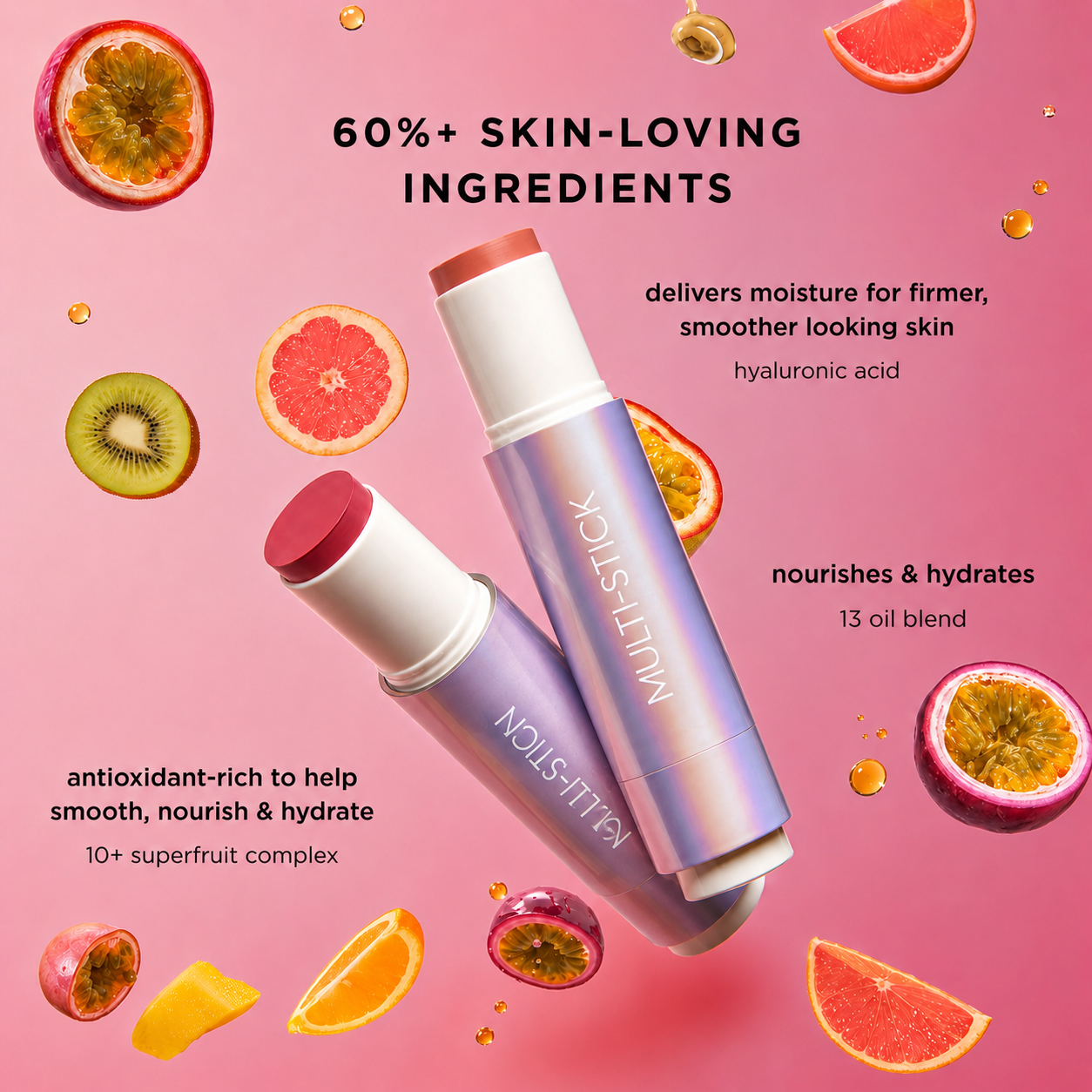 Double-Ended Blush & Bronzer Stick + Free Brush